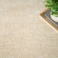 Livia Beige Foral Area Rug