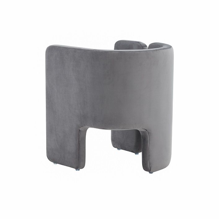 Allisteer Modern Grey Accent Chair