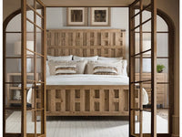 Colt Light Wood Panel Bed