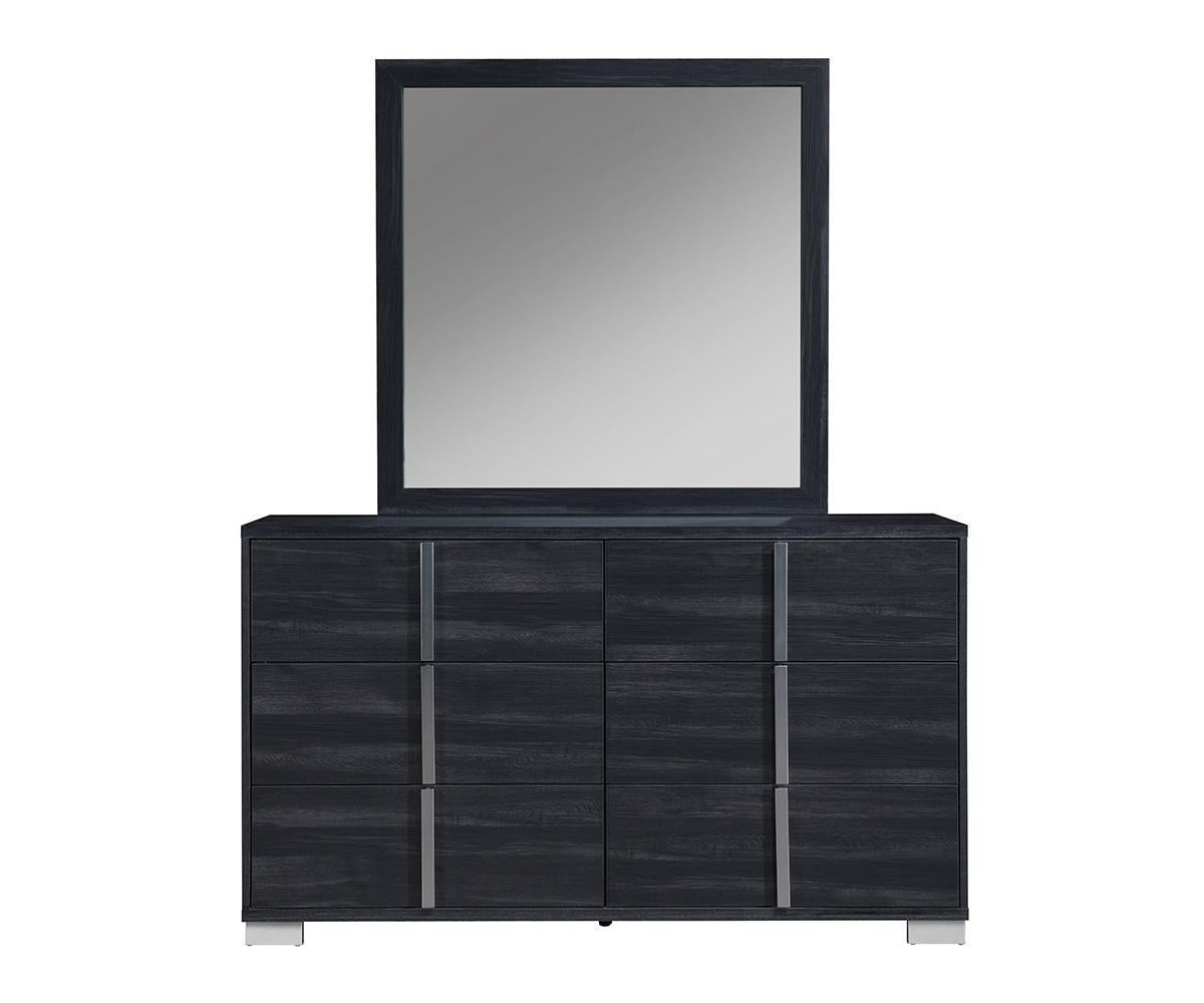 Vida Grey Modern Bedroom Set