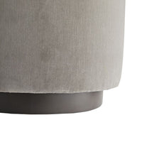 Emilee 71" Sharkskin Velvet Grey Ash Chaise