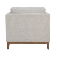 Adryan Tweed Neutral Woven Accent Chair
