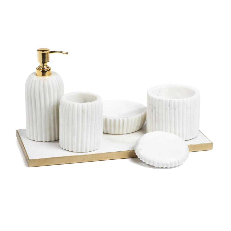 Marmo Marble Lidded Container - Set of 4