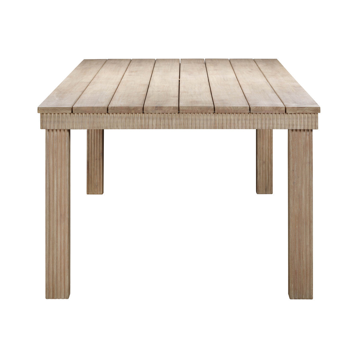 Essie Natural Outdoor 108" Rectangular Dining Table