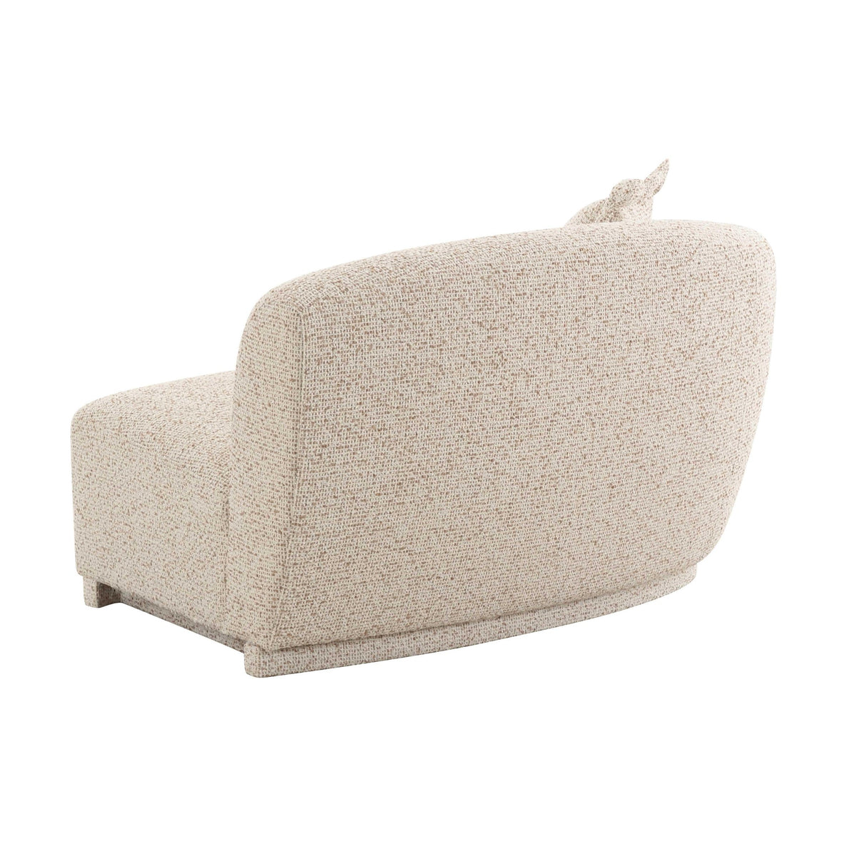 Marion 60" Two-Tone Textured Performance Boucle Loveseat - LAF