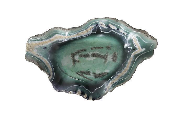 Onyx Fluorite Bowl, Faux Finish