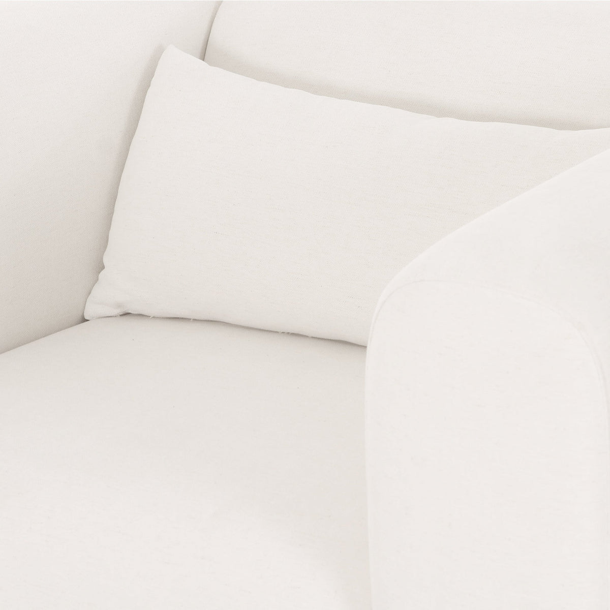 Tereasa Cream Performance Chenille Accent Chair