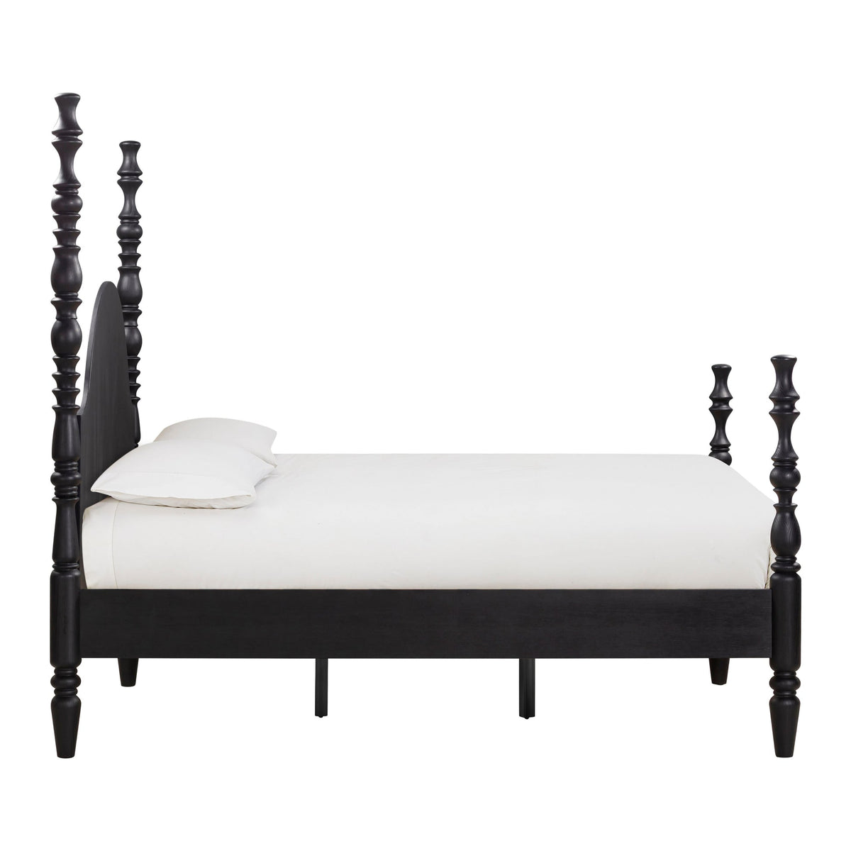 Rosalie Black Ash Bed