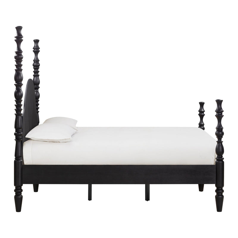 Rosalie Black Ash Bed