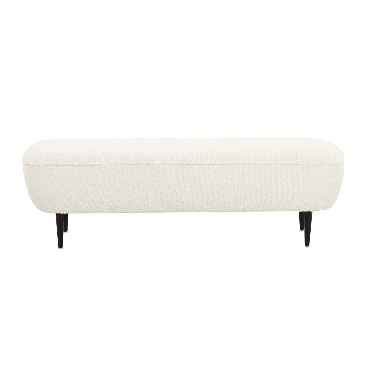 Dacoma 50.7" Cream Performance Boucle Bench