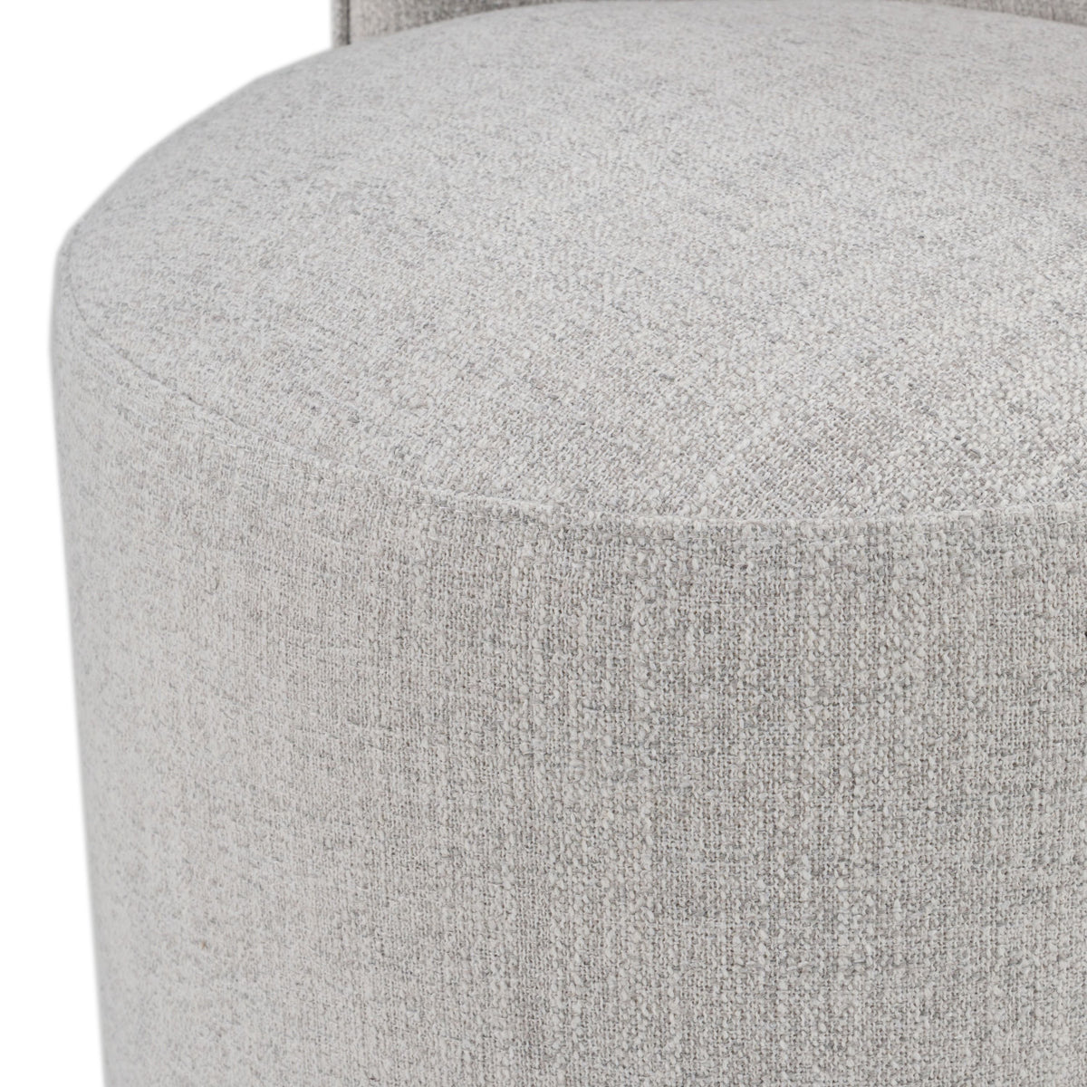 Bridget Modern Light Grey Swivel Dining Chair