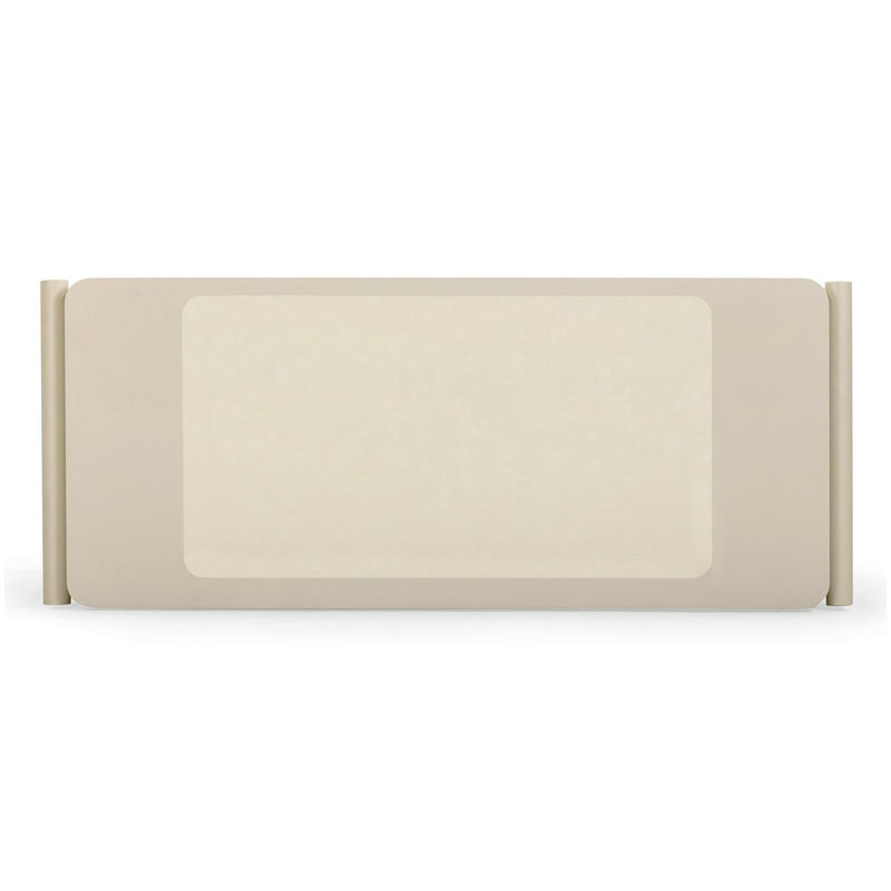 Alanna Taupe 2 Drawer Desk