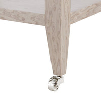 Allie Taupe Grey Side Table