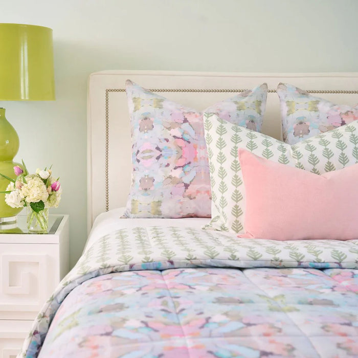Camille Reversable Olea Twin Comforter Set (3 Piece Set)