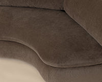Oressa Brown Modular Corner Chair