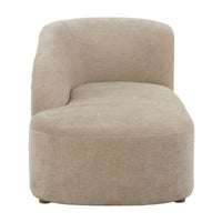 Lila Velvet Arm Chaise Lounge