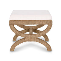 Kappa Natural Rattan Ottoman