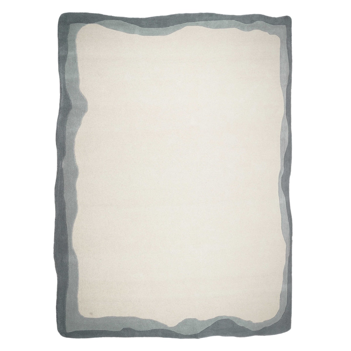 Torrence Curves Grey & Natural Area Rug