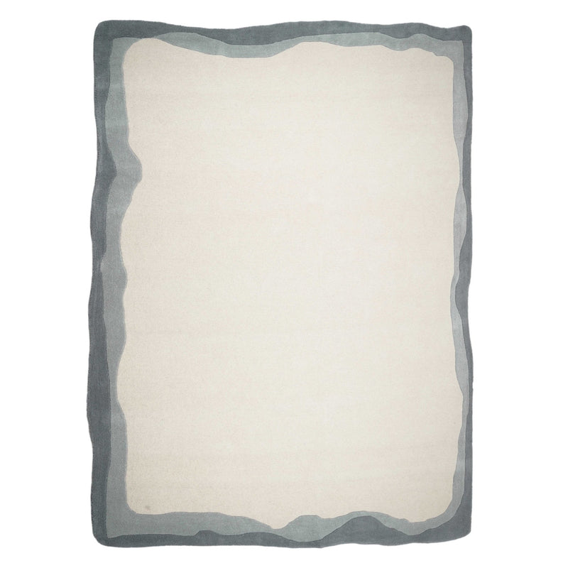 Torrence Curves Grey & Natural Area Rug