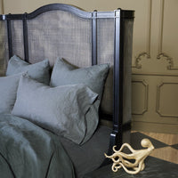 Josephine Blackened Oak Bed