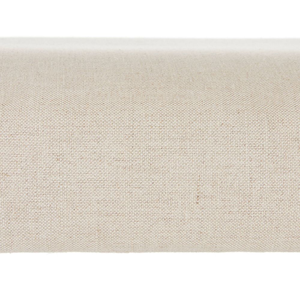 Enola Natural Linen &  Black Wood Counter Stool