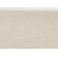 Enola Natural Linen &  Black Wood Counter Stool