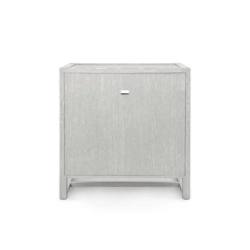 Avani Soft Grey 2 Drawer Side Table
