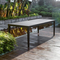 Palisades 92" Indoor-Outdoor Dining Table