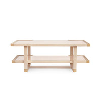 Nissa Natural & Rope Coffee Table