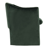 Akiko Modern Jade Green Velvet Dining Chair