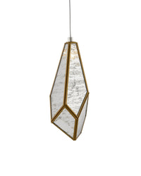 Glace Mirror 15-Light Linear Multi-Drop Pendant