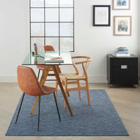 Amedee Indoor/Outdoor Navy Blue Design Area Rug - Elegance Collection