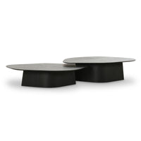 Roche Black Ash Nesting Coffee Table Set