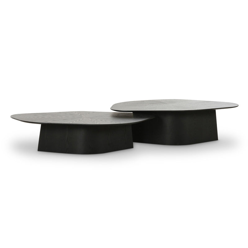 Roche Black Ash Nesting Coffee Table Set