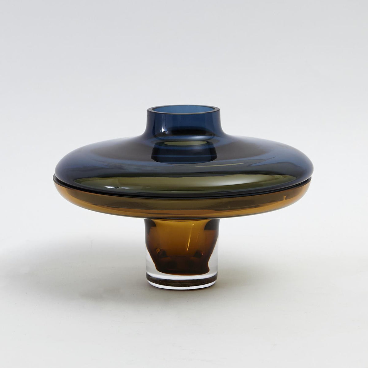 Lowell Amber/Cobalt Vase (4 Sizes Available)