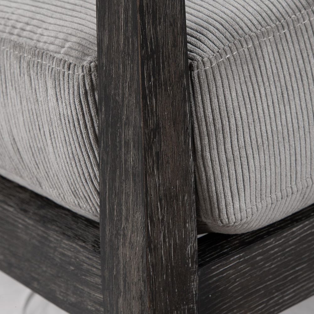 Palerma Steel Gray Accent Chair