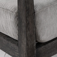 Palerma Steel Gray Accent Chair