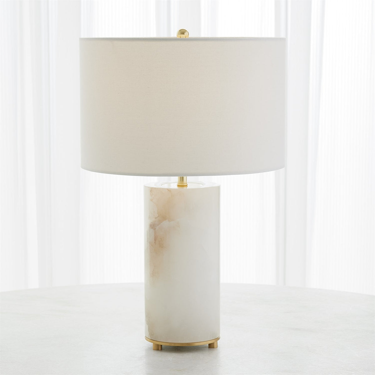 Alabaster Refined Table Lamp
