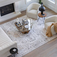 Vinita Cream Boucle Accent Chair