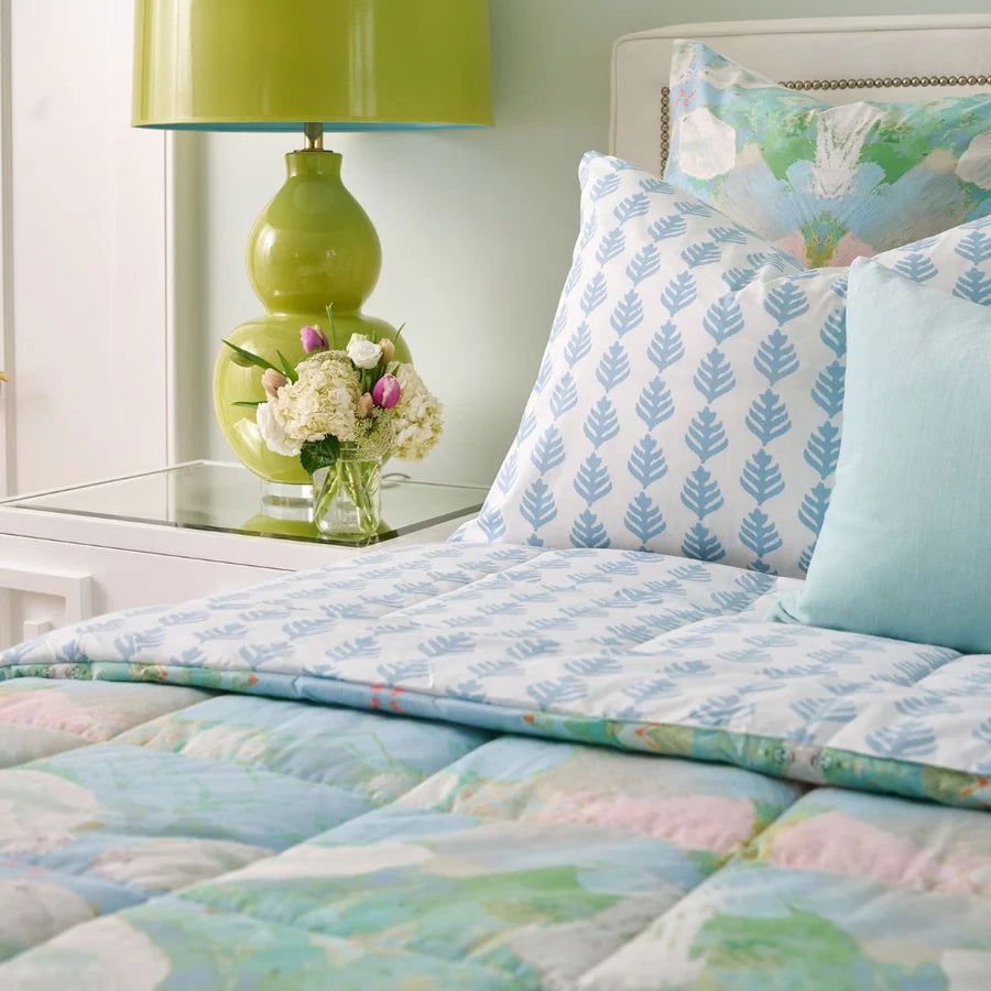 Savannah Abstract Reversable Twin Comforter Set (3 Piece Set)