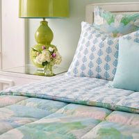Savannah Abstract Reversable Twin Comforter Set (3 Piece Set)