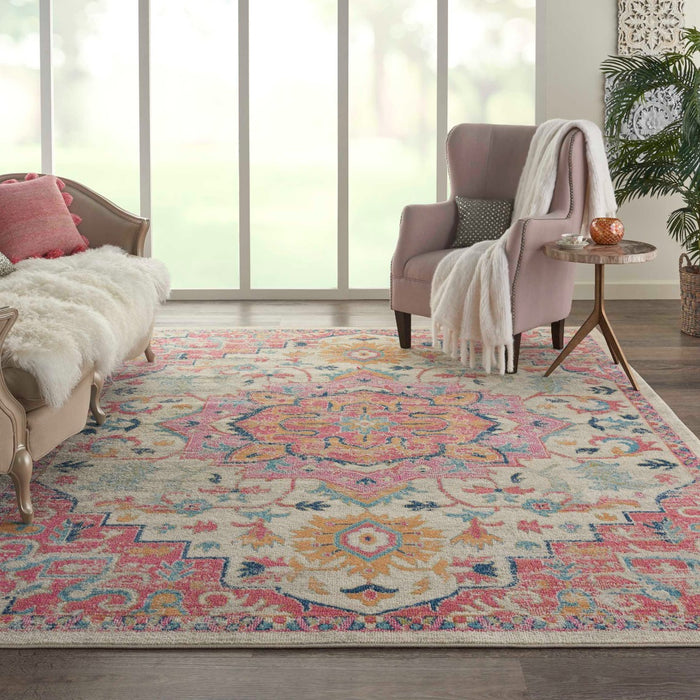 Sprout Ivory/Pink Area Rug