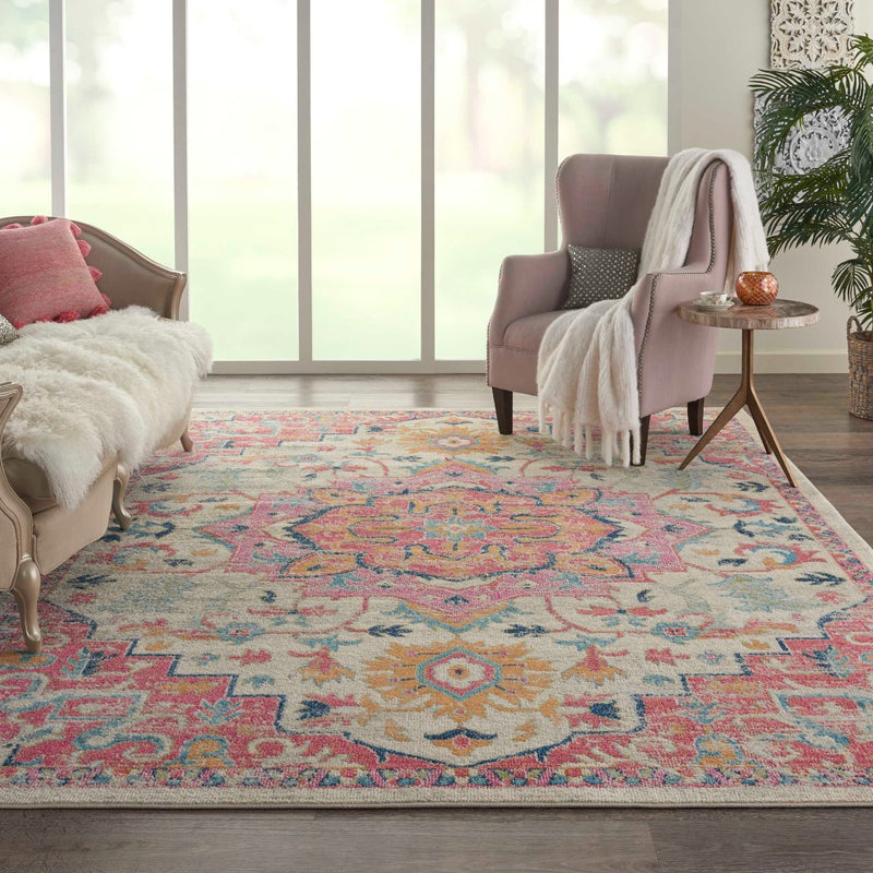Sprout Ivory/Pink Area Rug