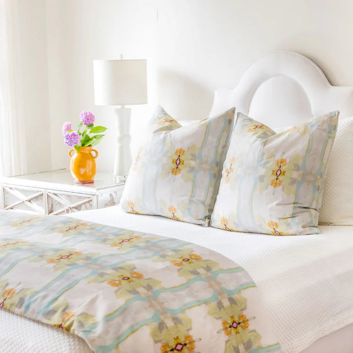 Garden Abstract Multicolour Decorative Pillow (4 Sizes Available)