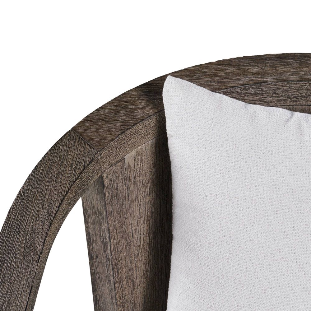 Sobek Textured Back Outdoor Performance Boucle Lounge Chair