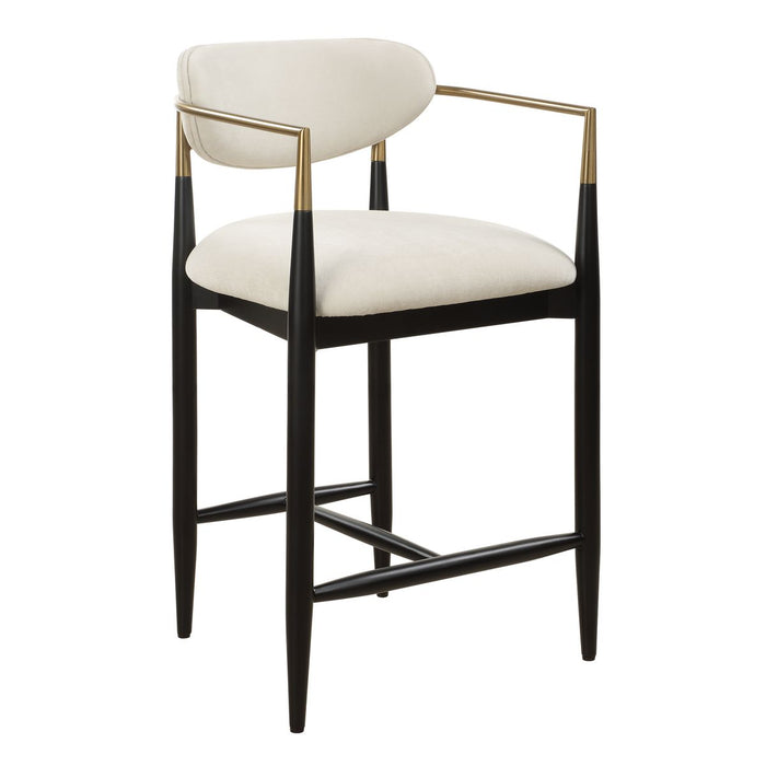 Harper Off White Velvet Dining Chair