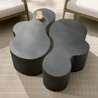 Indio Black Large Outdoor Coffee Table