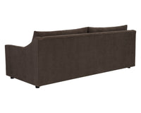 Bramwell 96" Plush Rich Chocolate Sofa with Sloped Arms