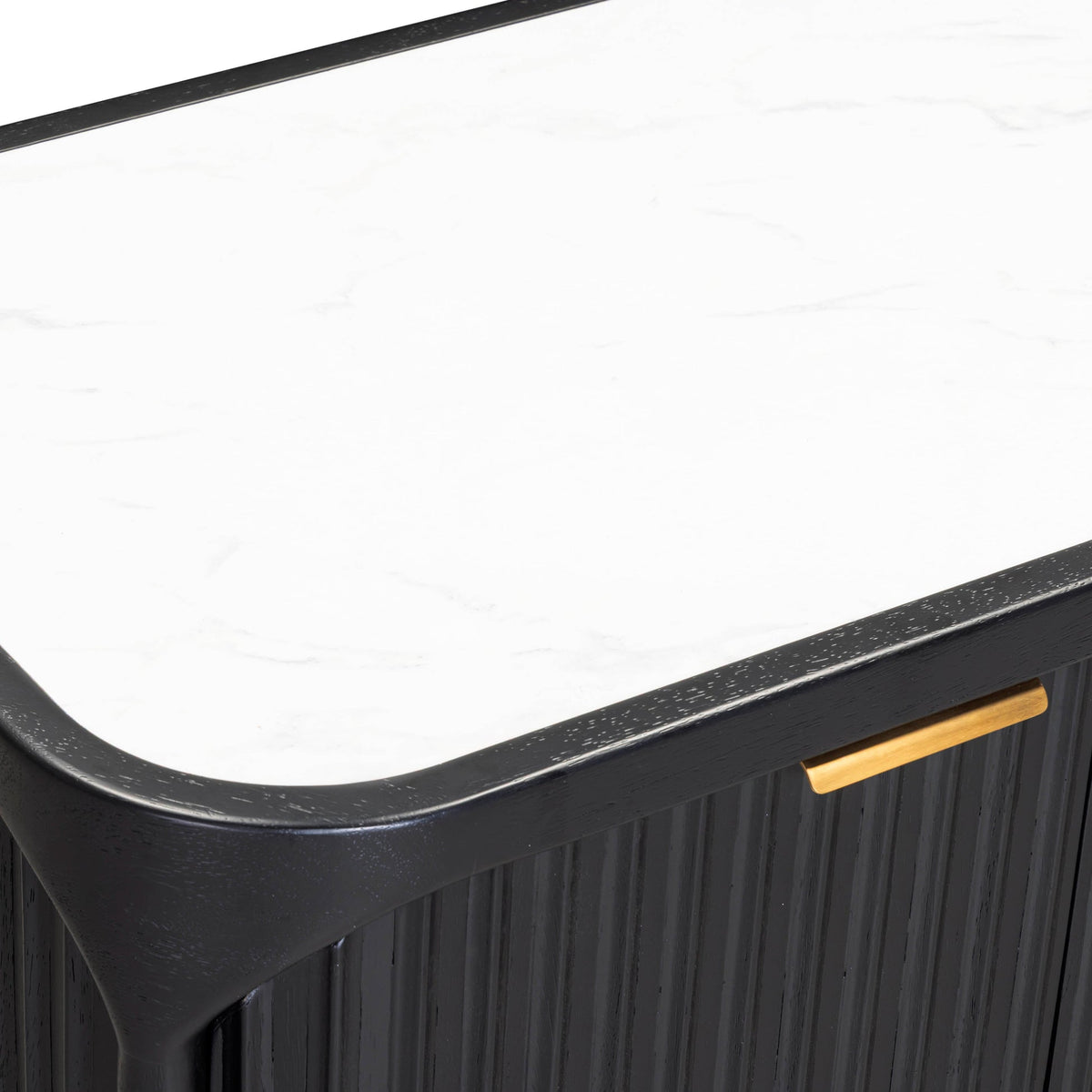 Yasmine 36" Black Bar Cabinet