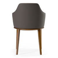 Elowen Modern Beige & Grey Dining Chair